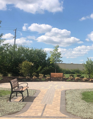 senior living relaxing area view joliet